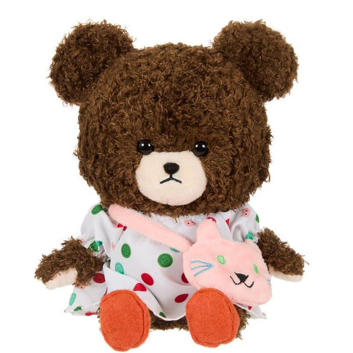 Sekiguchi The Bear's School Jackie Plush Neko-Chan To Issho Toy- Japan Figure Store - #1 Bring To You The Best Japanese Goods