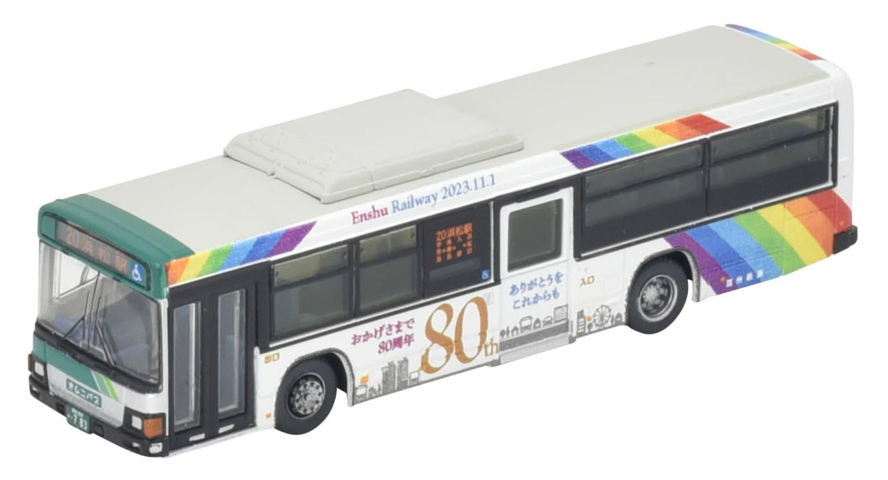 Fournitures de diorama pour bus d'emballage du 80e anniversaire du chemin de fer Tomytec Enshu