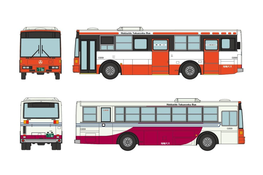 Tomytec Diorama Die Bussammlung Hokkaido Takushoku Bus Fuji 7E Kanto Farbe