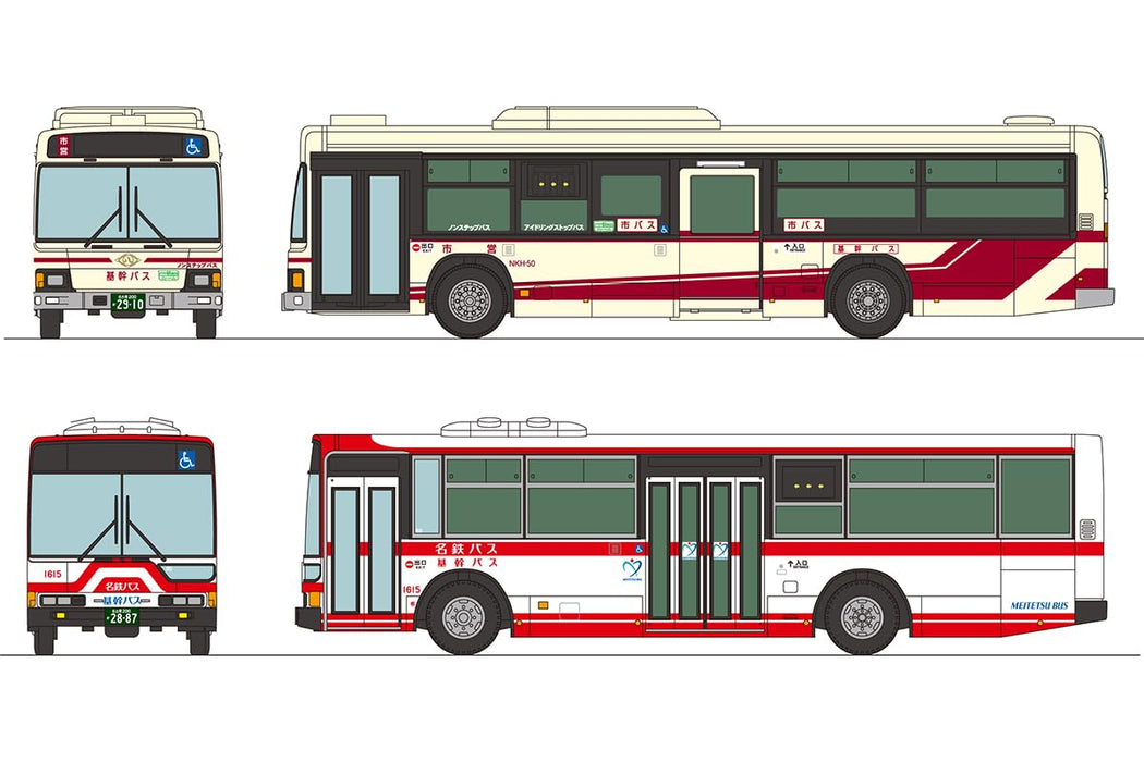 Tomytec The Bus Collection Joint Operation Serie 2 Nagoya-Bus, 2er-Set