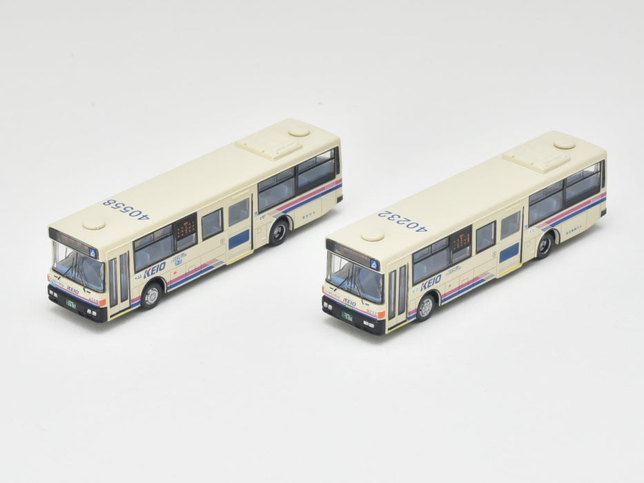 Tomytec The Bus Collection Keio Bus 96Mc Medium-Sized Long Vehicle Set of 2