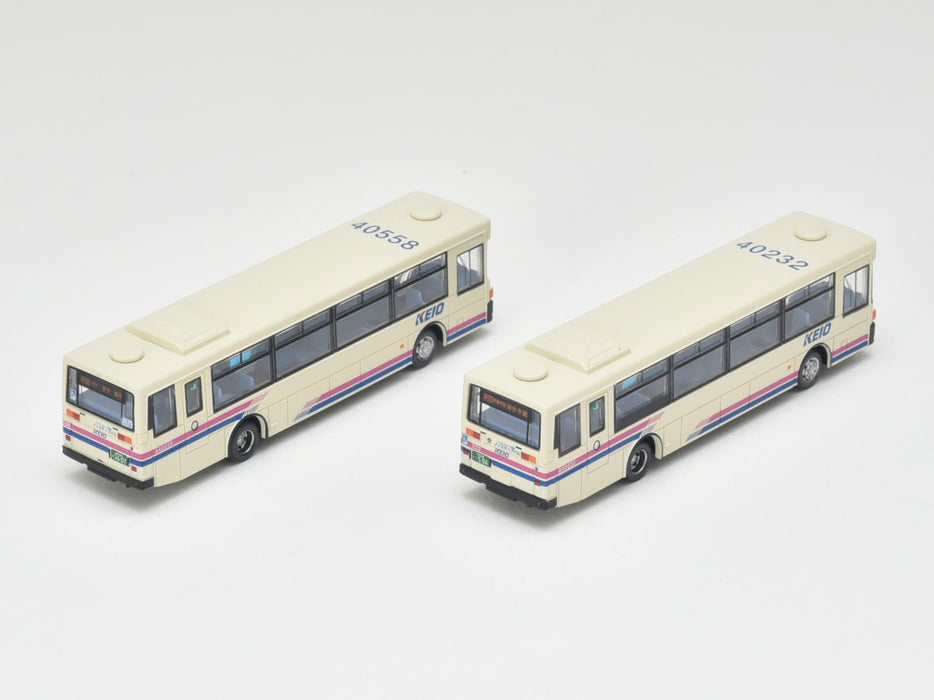 Tomytec The Bus Collection Keio Bus 96Mc Mittelgroßes langes Fahrzeug 2er Set