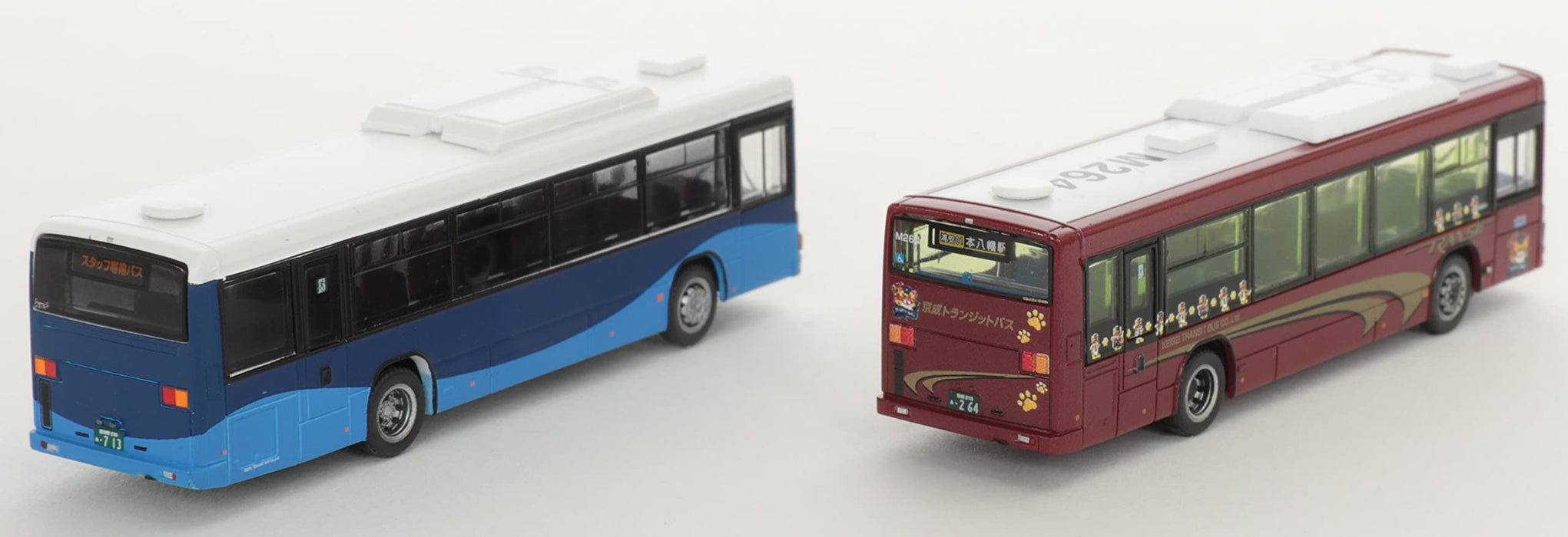 Tomytec The Bus Collection Keisei Transit Bus 20th Anniversary Set of 2 Diorama Supplies