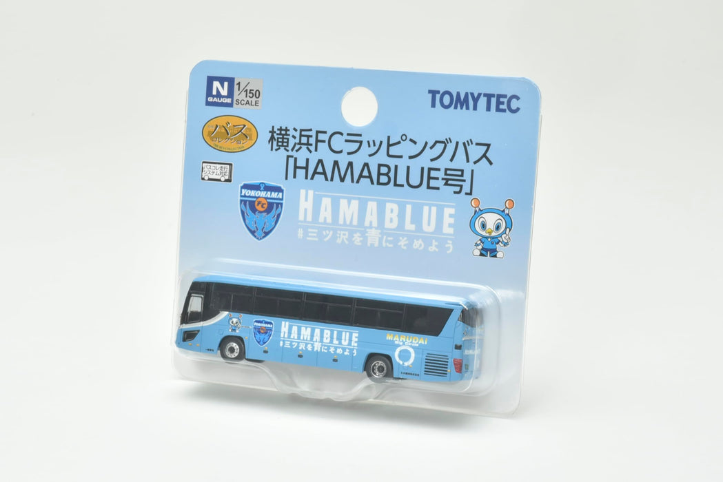 Tomytec Bus Collection Yokohama FC Folierung Hamablue Dioramazubehör