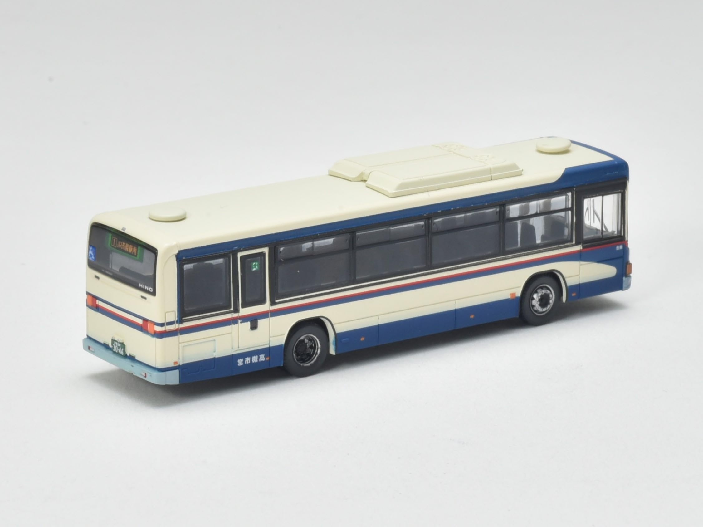 Tomytec Bus Collection Hino Blue Ribbon II Retro Color Takatsuki Model- Japan Figure Store - #1 Bring To You The Best Japanese Goods