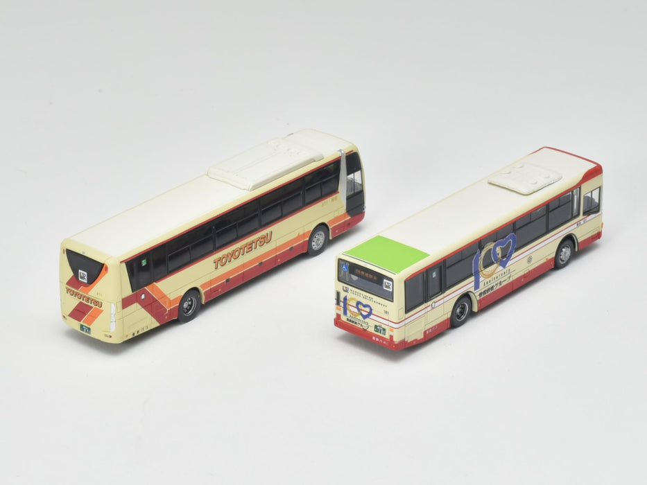 Tomytec Bus Collection Toyotetsu Toyohashi Railroad 100th Anniversary Set