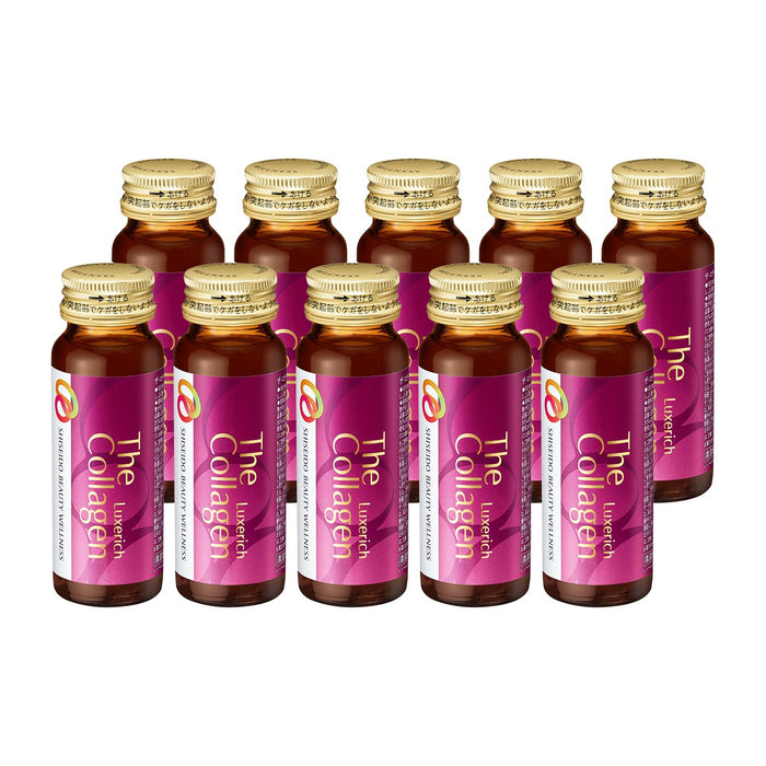 The Collagen Luxe Rich Drink, Nahrungsergänzungsmittel, 10 Flaschen, je 50 ml