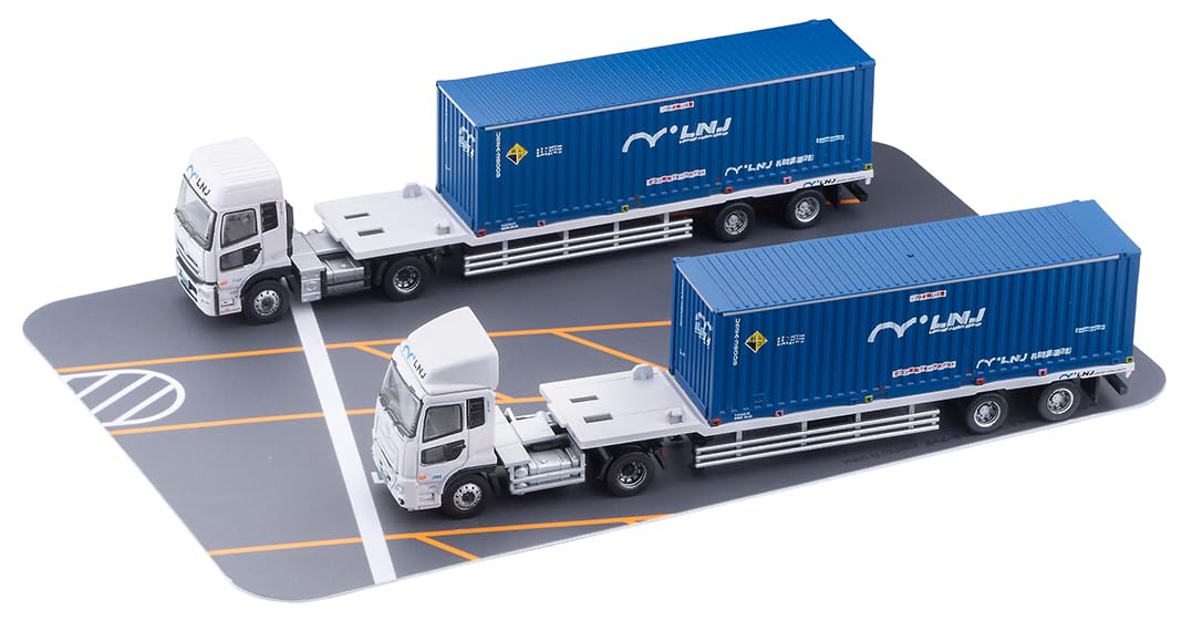 Tomytec 31Ft Container Trailer Set of 2 Diorama Supplies The Trailer Collection