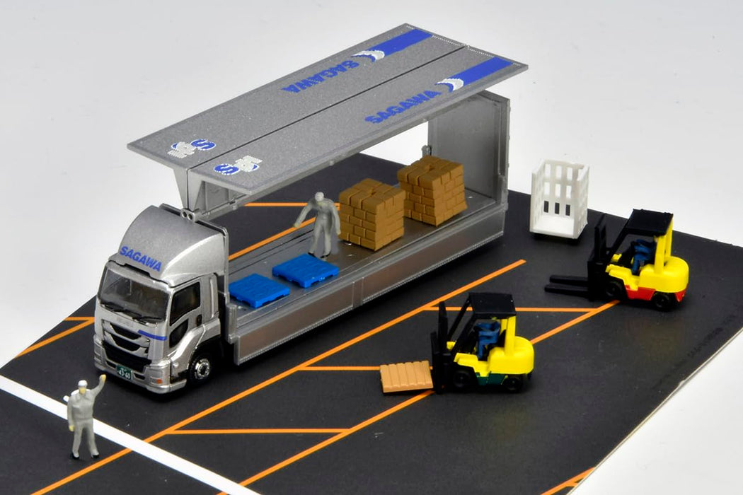 Tomytec Truck Collection Logistik Wing Van Set B Sagawa Express Diorama Zubehör