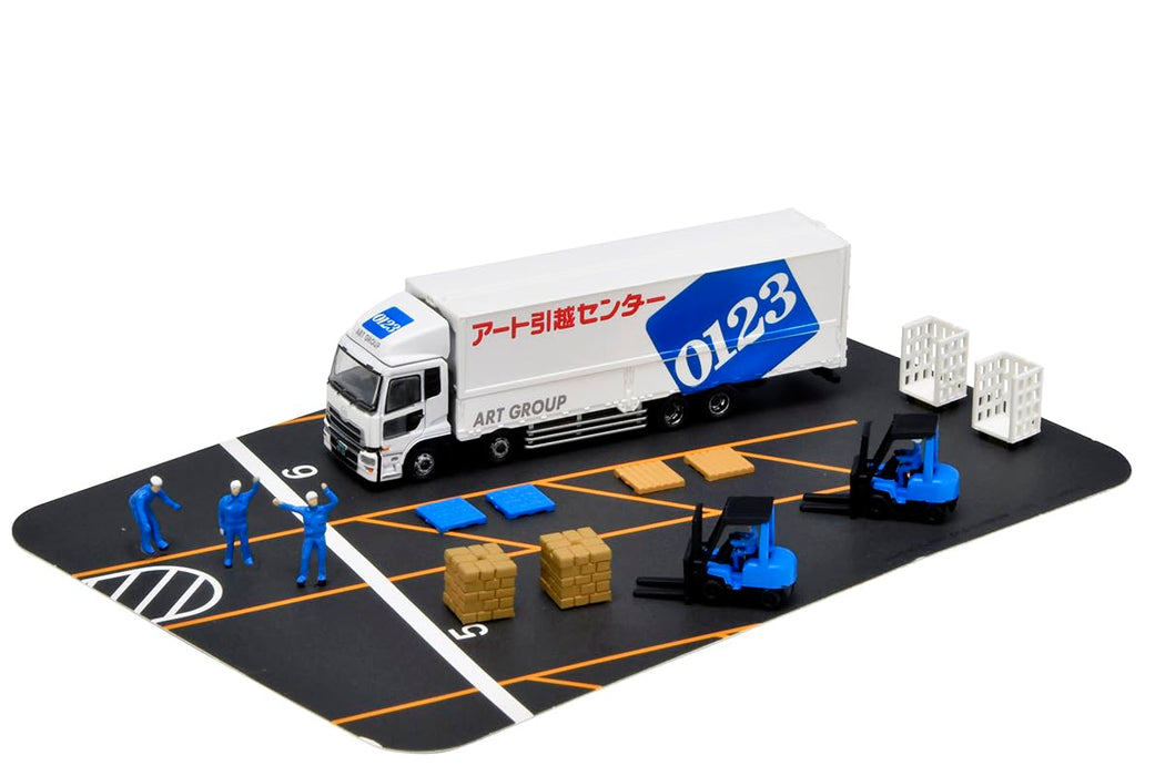 Tomytec Truck Collection Logistics Wing Van Set C Diorama Supplies