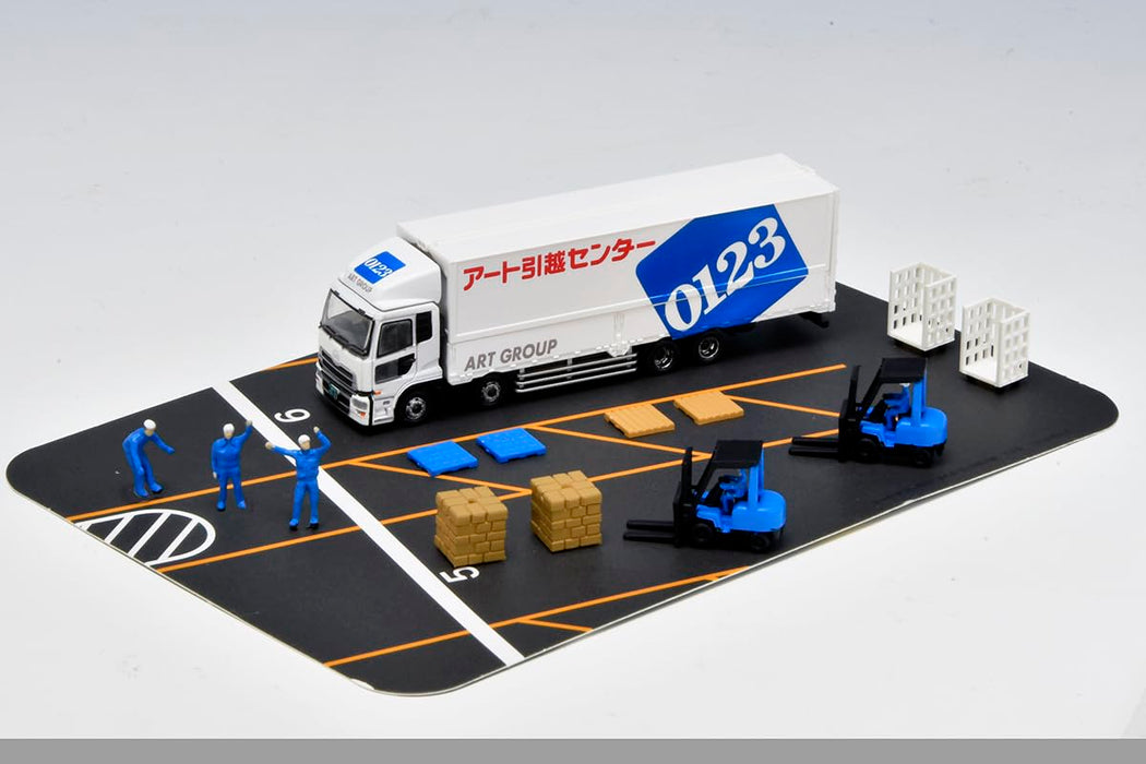 Tomytec Truck Collection Logistics Wing Van Set C Diorama Supplies