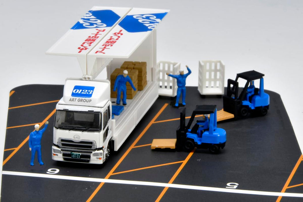 Tomytec Truck Collection Logistics Wing Van Set C Diorama Supplies