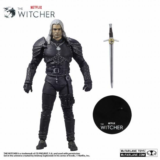 Mcfarlane Toys The Witcher Netflix 7 Inch Geralt of Rivia Action Figure Season 2