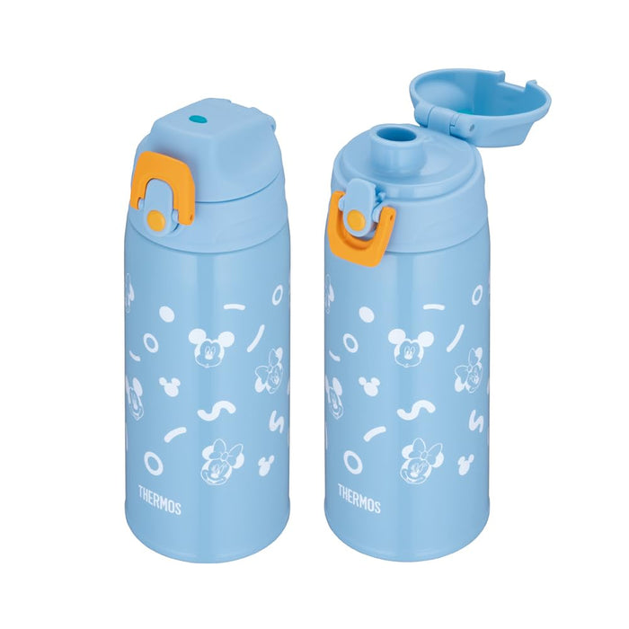 Thermos Kids Vacuum Insulated Water Bottle 0.6L/0.63L Blue Orange with Cup
