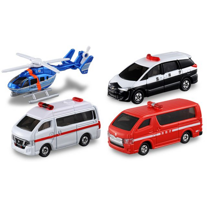 TAKARA TOMY Tomica Emergency Vehicles Set 399117