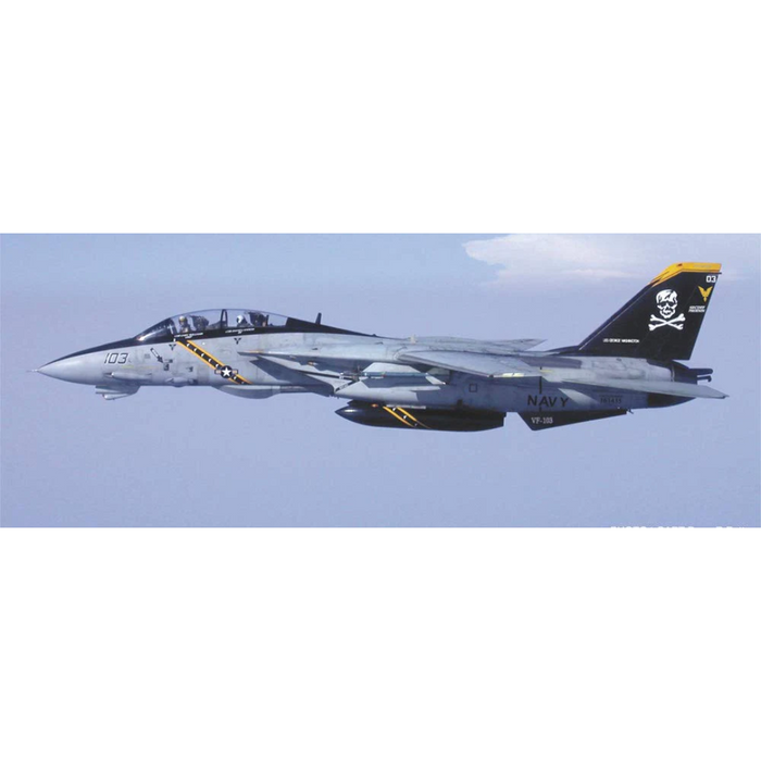 HASEGAWA Sp454 F-14B Tomcat Vf-103 Jolly Rogers 2002 With Patch 1/72 Scale Kit
