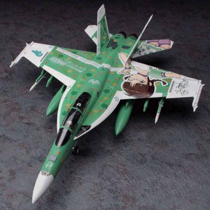 Hasegawa F/A-18F Super Hornet 1/48 Ritsuko Akizuki Idolmaster Japon Sp276