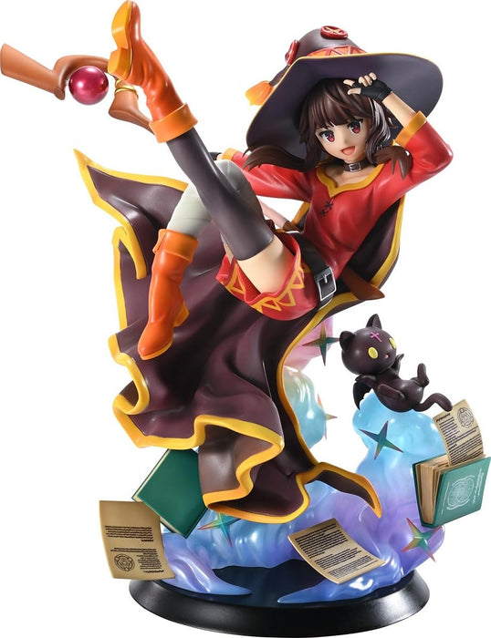 Prime 1 Studio Prisma Wing 1/7 Megumin and Chomusuke Figure - This Subarashii World