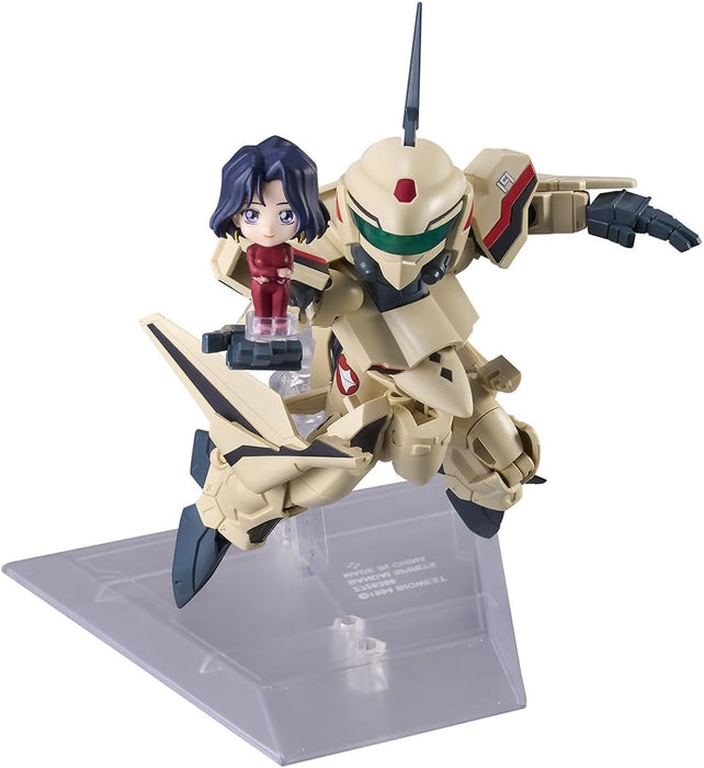 Tamashii Nations Tiny Session Macross Plus YF-19 Actionfigur mit Myung, 110 mm, PVC