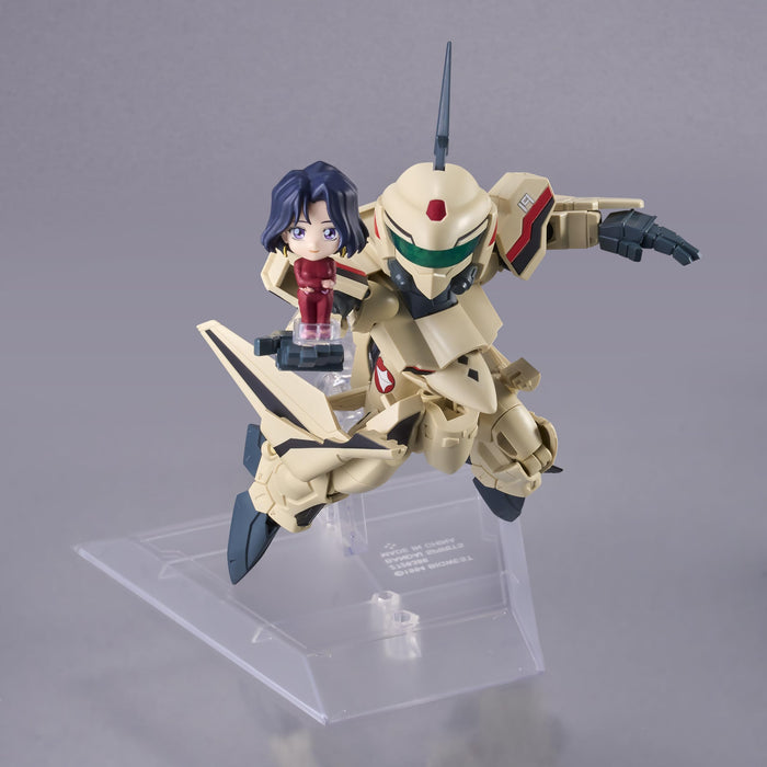 Tamashii Nations Tiny Session Macross Plus YF-19 Actionfigur mit Myung, 110 mm, PVC