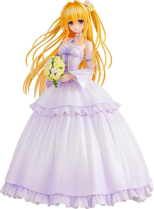 Kadokawa Chara-Ani To Loveru Darkness 1/7 Wedding Dress Konjiki No Yami Figure