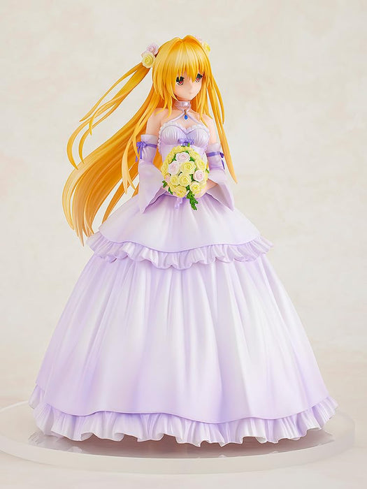 Kadokawa Chara-Ani To Loveru Darkness 1/7 Wedding Dress Konjiki No Yami Figure