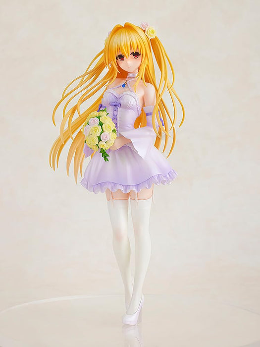 Kadokawa Chara-Ani To Loveru Darkness 1/7 Wedding Dress Konjiki No Yami Figure