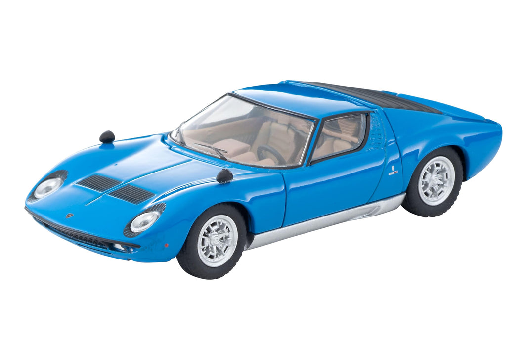 Tomytec Tomica Limited Vintage 1/64 Lamborghini Miura P400 Blau Modellauto