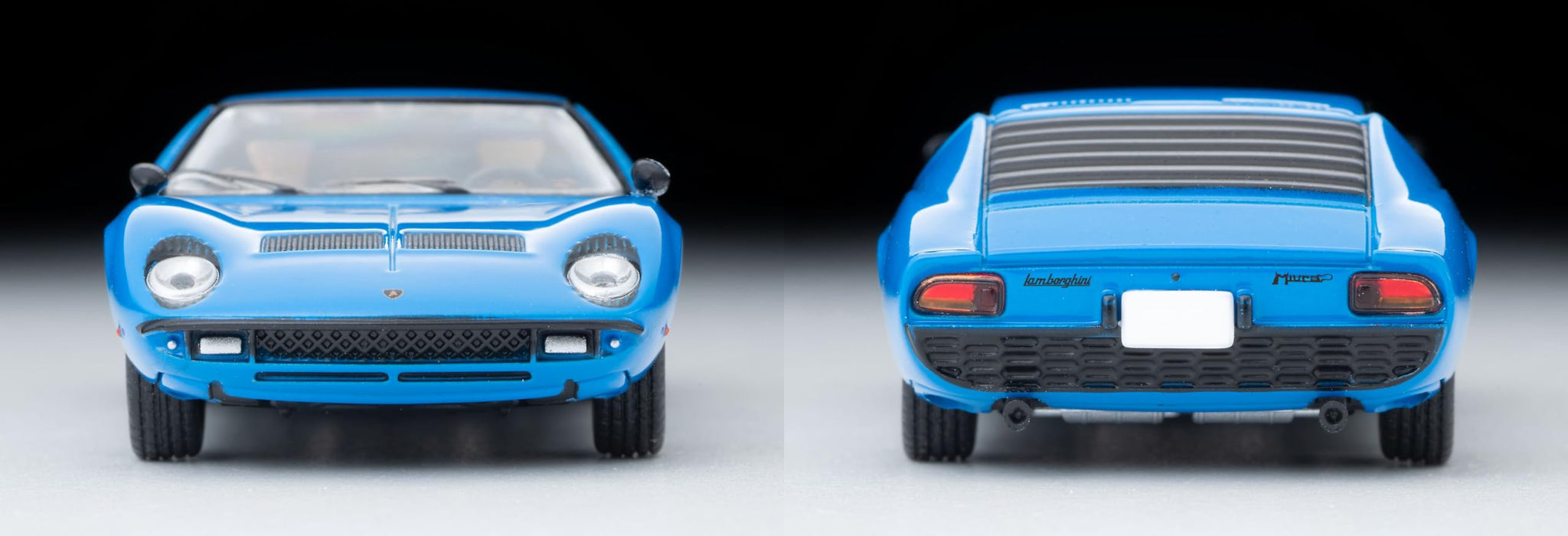 Modèle réduit de voiture Tomytec Tomica Limited Vintage 1/64 Lamborghini Miura P400 Bleu