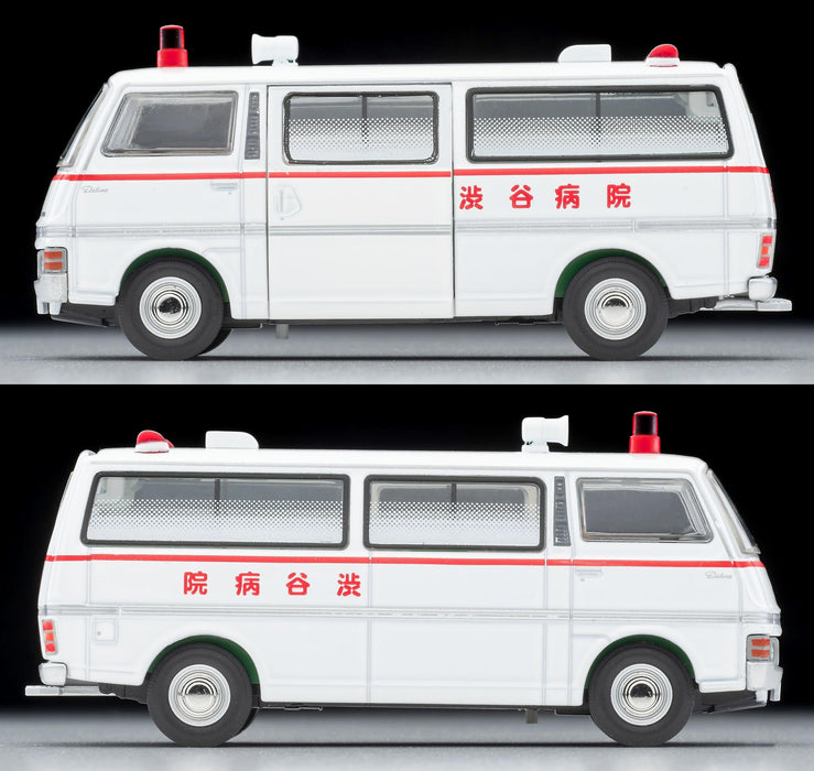 Tomytec Tomica Limited Vintage Neo 1/64 Nissan Caravan Ambulance Hôpital Shibuya