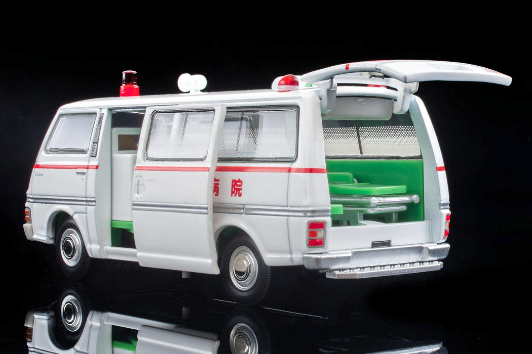 Tomytec Tomica Limited Vintage Neo 1/64 Nissan Caravan Ambulance Hôpital Shibuya