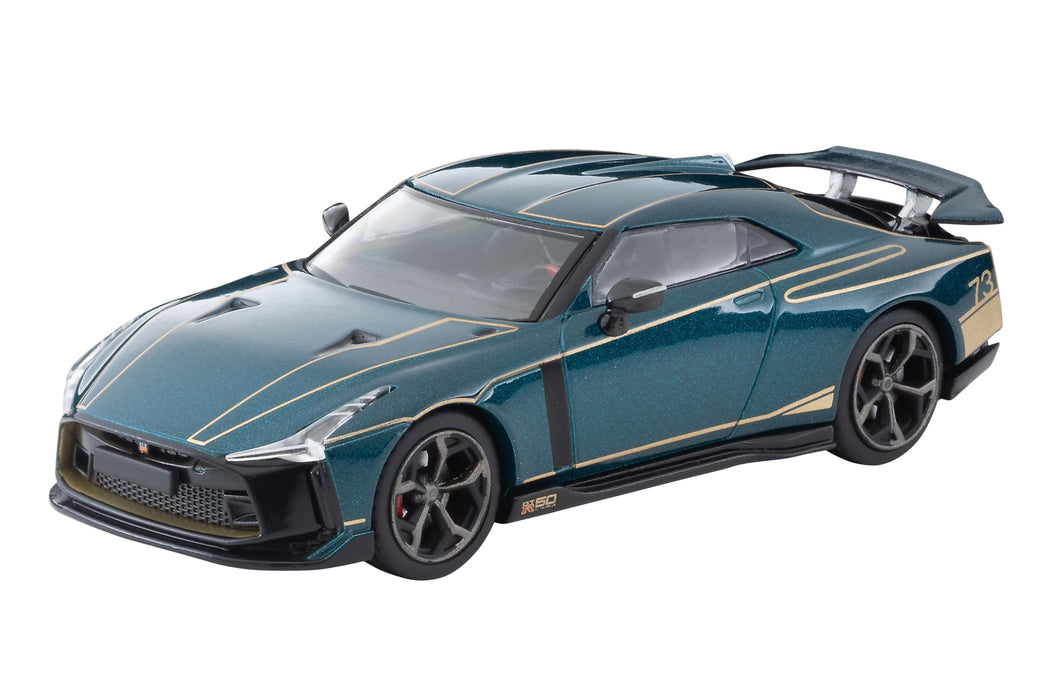 Modèle réduit de voiture Tomytec Tomica Limited Vintage Neo 1/64 Nissan GT-R50 vert foncé