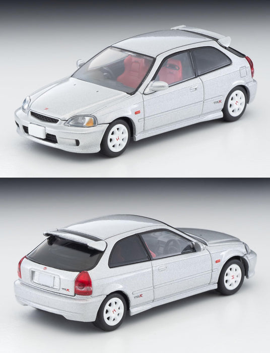 Tomytec Tomica Limited Vintage Neo 1/64 Honda Civic Type R Modèle Argent 1999