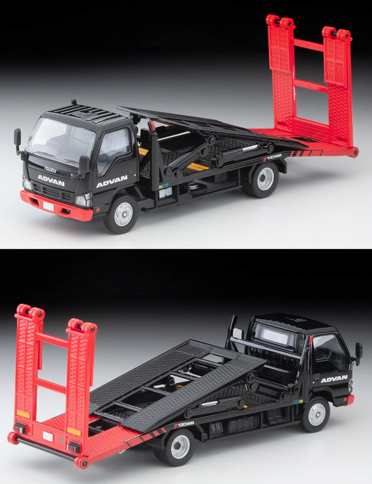 Tomytec Tomica Ltd Vintage 1/64 Isuzu Elf Hanamidai Safety Loader Advan