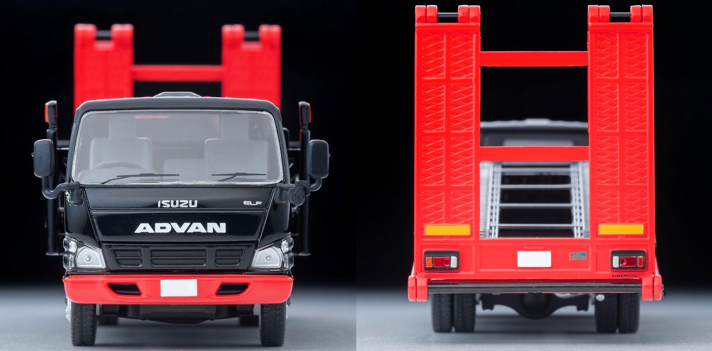 Tomytec Tomica Ltd Vintage 1/64 Isuzu Elf Hanamidai Safety Loader Advan