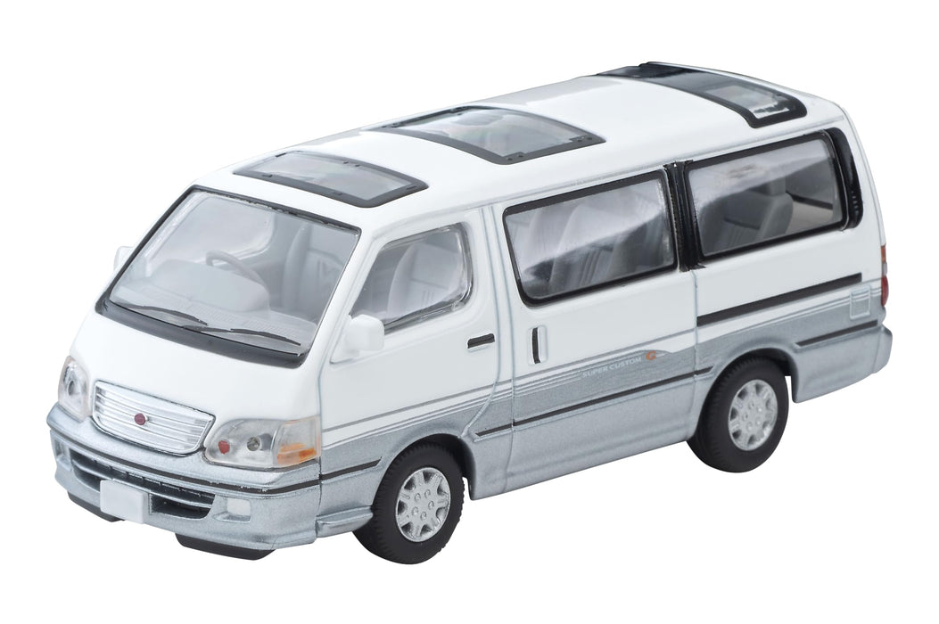 Tomytec Tomica 1/64 Lv-N216D Toyota Hiace Wagon Super Custom G Blanc/Argent 2001