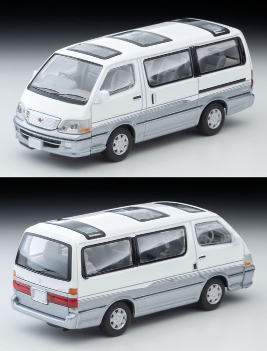 Tomytec Tomica 1/64 Lv-N216D Toyota Hiace Wagon Super Custom G Blanc/Argent 2001