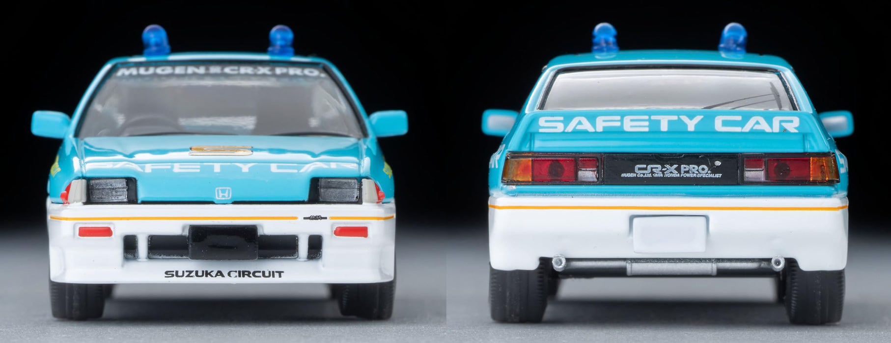 Voiture de sécurité Honda Ballade CR-X Mugen Suzuka de Tomytec Tomica Limited Vintage Neo 1/64