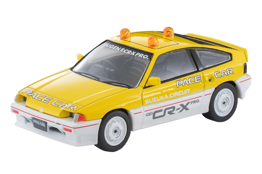 Voiture de course Honda Ballade CR-X Mugen vintage limitée à l'échelle 1/64 de Tomytec Tomica