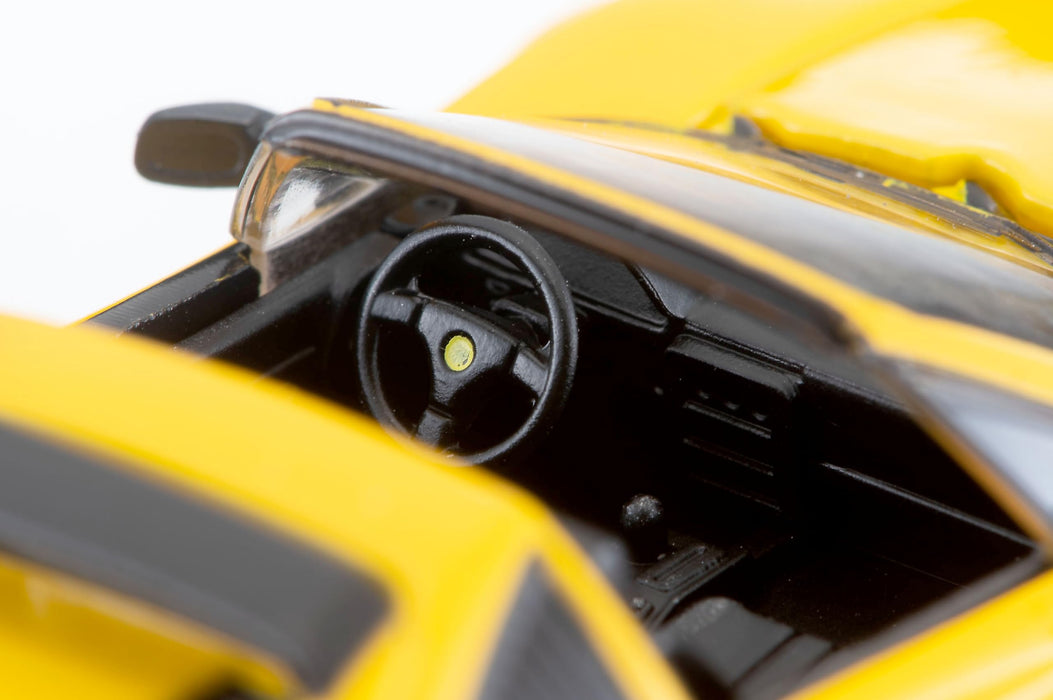 Modèle réduit de voiture jaune Tomytec Tomica Limited Vintage Neo Lv-N Ferrari 328 GTS