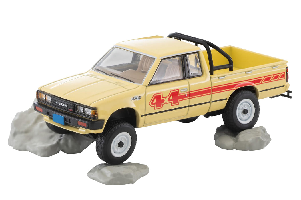 Tomytec Nissan Truck 4X4 King Cab Yellow - Tomica Limited Vintage Neo Lv-N321A