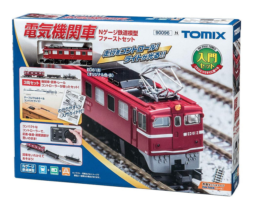 Locomotive électrique Tomytec Tomix N Gauge pour débutant, modèle réduit de chemin de fer, 90096