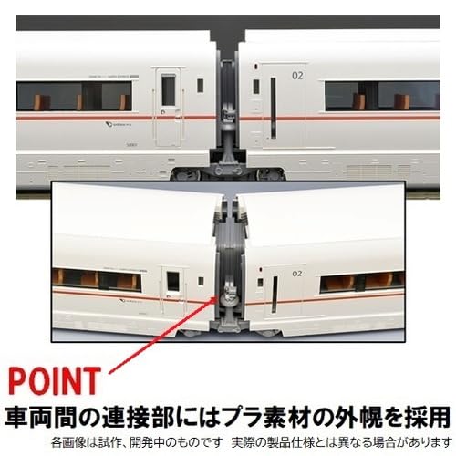 Tomytec Tomix Ho Gauge Odakyu Romance Car Série 50000 Vse Set Ho-9106 Modèle de train