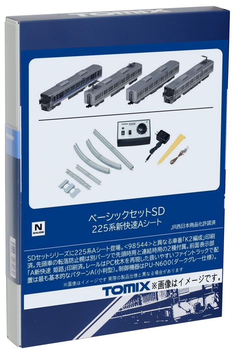 Tomytec Tomix N Gauge Basic Set Sd 225 Series Rapid Service A Seat Model 90191