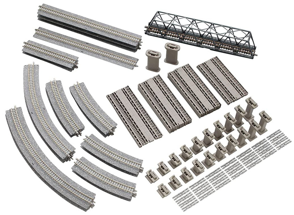 Kit d'intersection de rails inclinés Tomytec Tomix N Gauge CC 91013 Fournitures de modèle