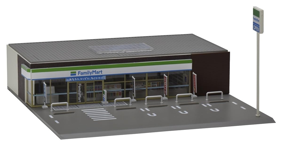 Tomytec Tomix N Spur Diorama-Zubehör: Family Mart 4237 Convenience Store