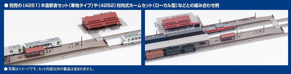 Tomytec Tomix N Gauge Island Platform Roofed Extension 4258 Diorama Supplies