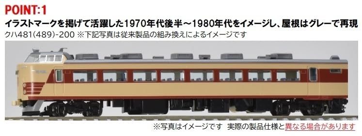 Tomytec Tomix N Gauge Jnr 485 Series 481-200 Basic Set 98589 Model Train