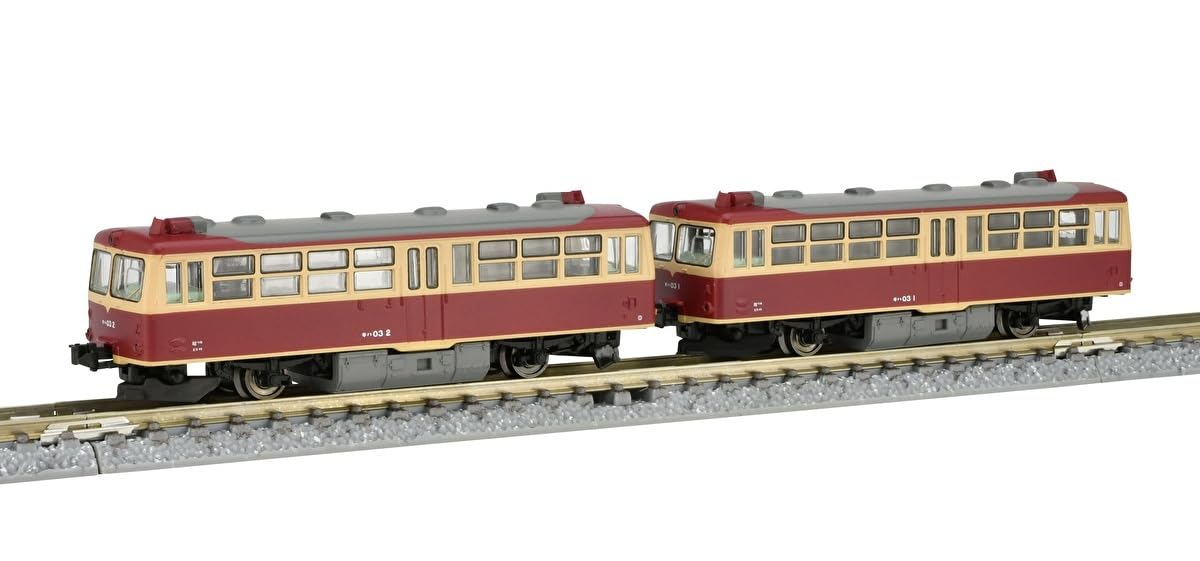 Tomytec Tomix Spur N Jnr Kiha 03 Schienenbus-Set 98142 Modelleisenbahn Dieselwagen