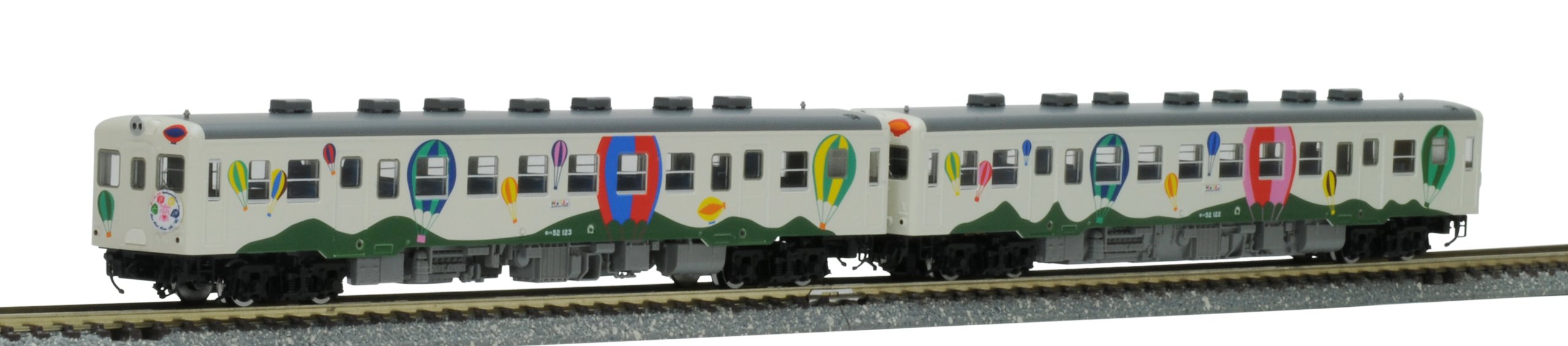 Tomytec: Tomix N Gauge Kiha 52 100 Series Tokimeki No Koi 2-Car Train Set